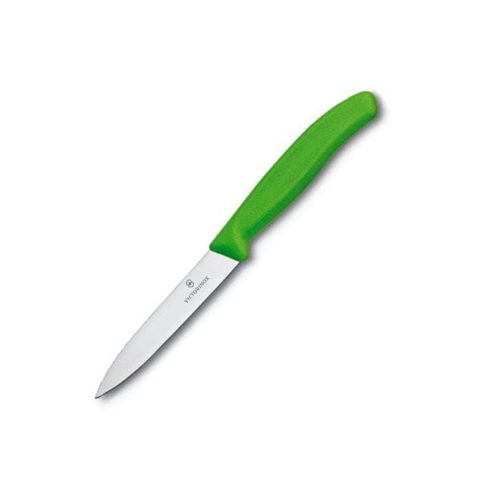 Victorinox Swiss Classic Paring Knife Plain Green - 10cm V6.7706.L114