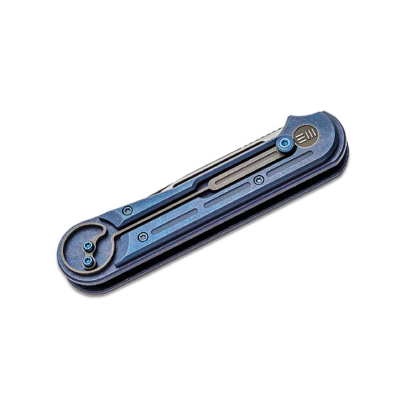 WE KNIFE Blue TI Handle S35VN Blade Knife- 815C