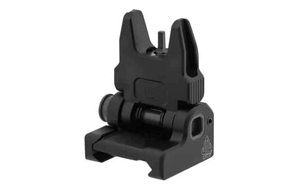 UTG ACCU-SYNC SPRING LOADED AR15 FLIP UP FRONT SIGHT,BLK MNT-757