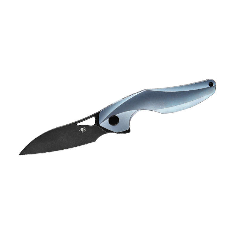 BESTECH BT2003B The Reticulan Titanium Blue Handle