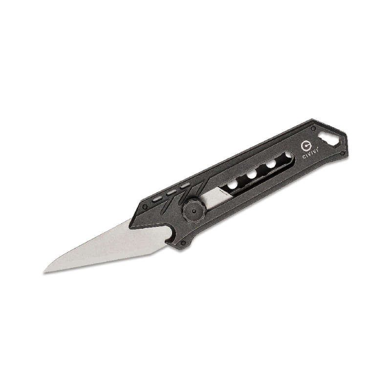 Civivi Mandate Black Ti Utility Knife- C2007D