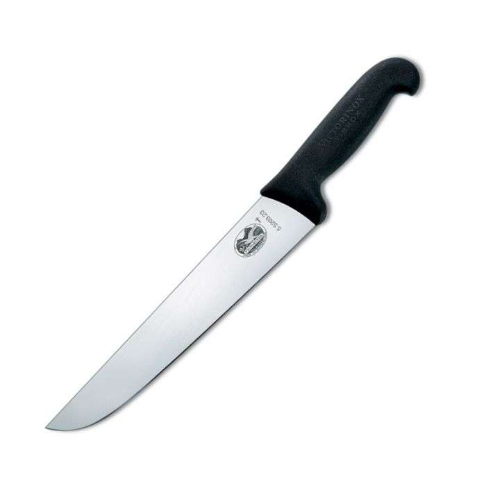 Victorinox  V5.5203.23  23cm Fibrox Butcher Knife Black