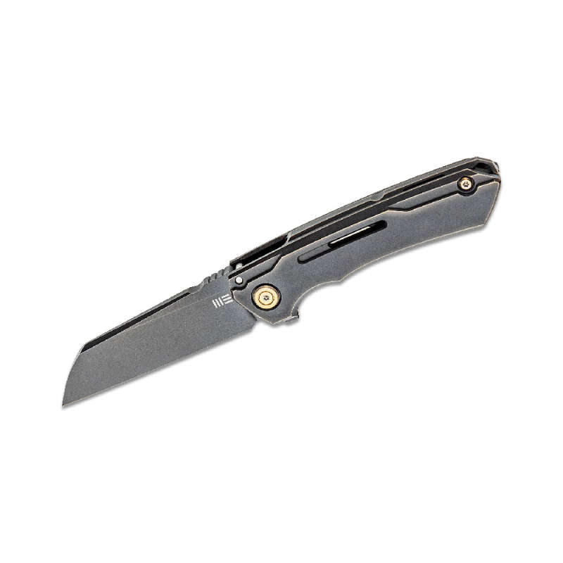 We Knife Mini Buster Titanium Antique Bronze Handle  2003B