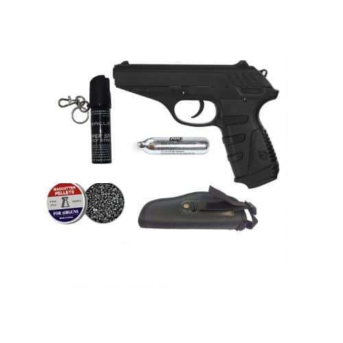 Gamo P-25 4.5mm Pellet Pistol Combo