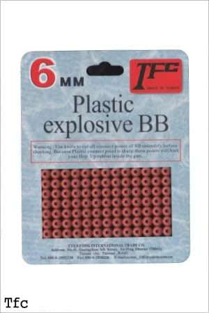 TFC Sound Plastic BB Explosive/card