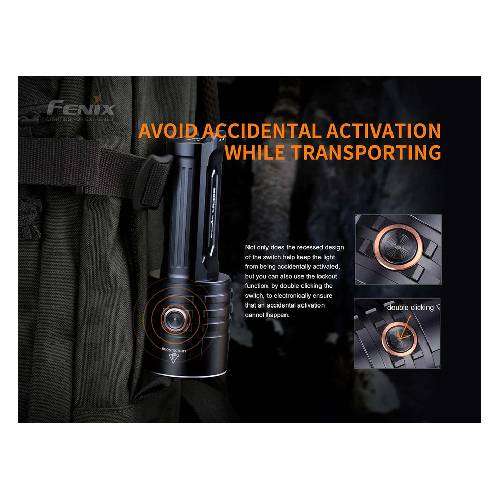 Fenix LR35R LED Flashlight (Black)