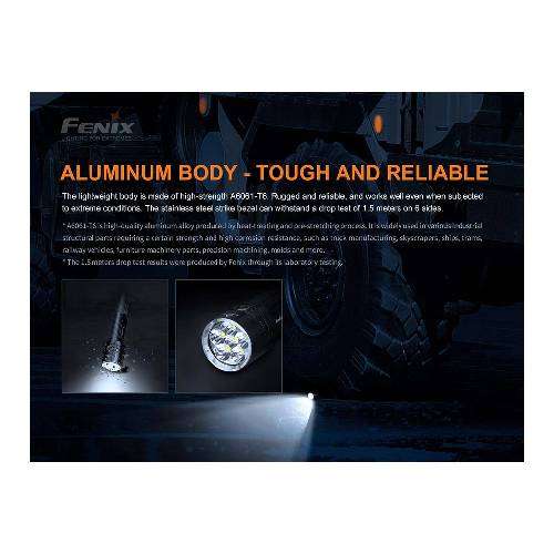 Fenix LR35R LED Flashlight (Black)