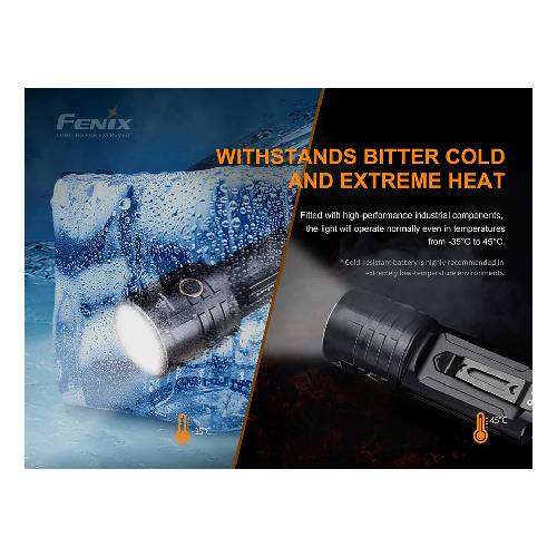 Fenix LR35R LED Flashlight (Black)