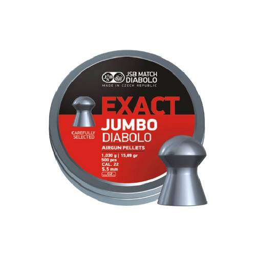 Jsb Match Diabolo Exact Heavy Pellets 5.0MM 500CT - JSB-546221