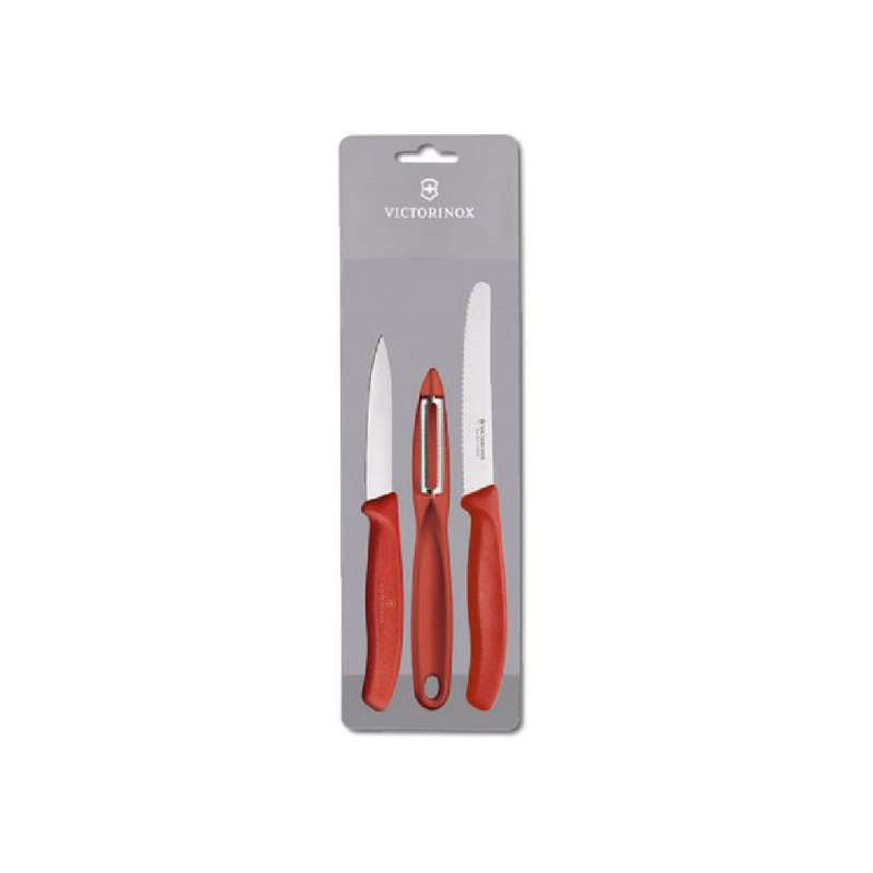 Victornox Zest 3 Piece Paring Knife Set