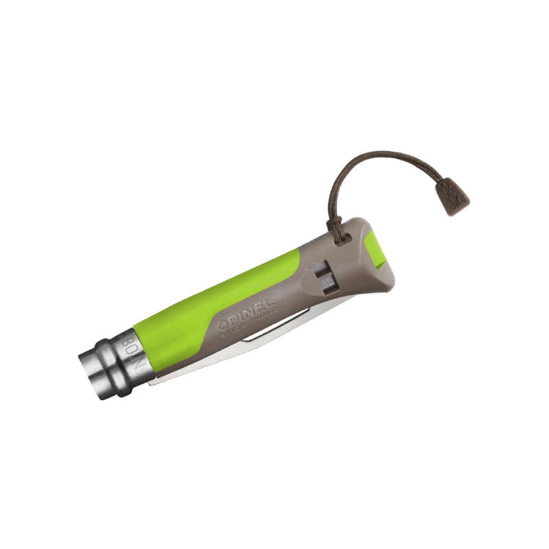 OPINEL NO8 OUTDOOR STAINLESS EARTH GREEN- OP001715