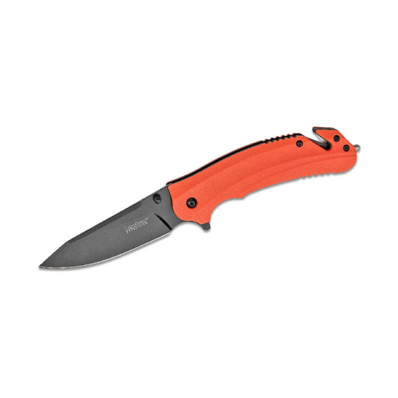 Kershaw Barricade Orange Blackoxide Knife- K8650