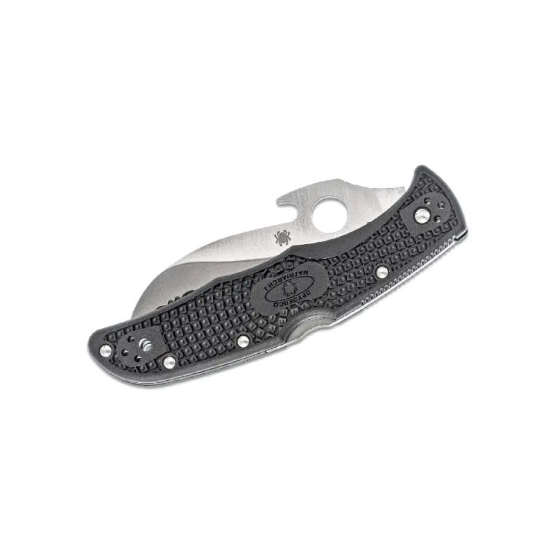 SPYDERCO MATRIARCH 2 EMERSON SERRATED FOLDING KNIFE -C12SBK2W