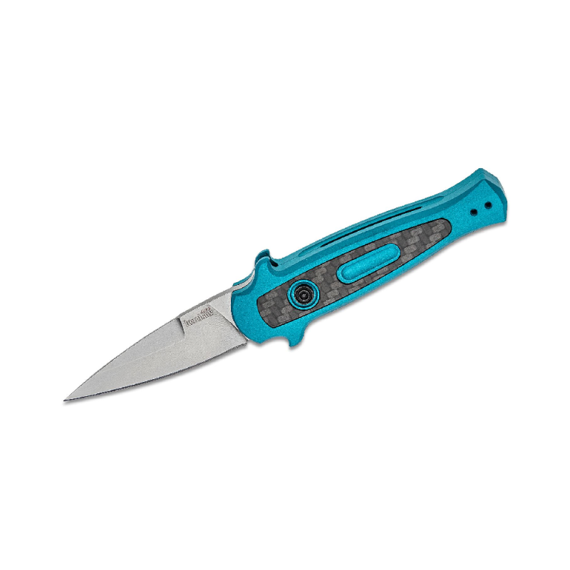 Kershaw Launch 12 Mini Stiletto Automatic Knife- K7125TEALSW