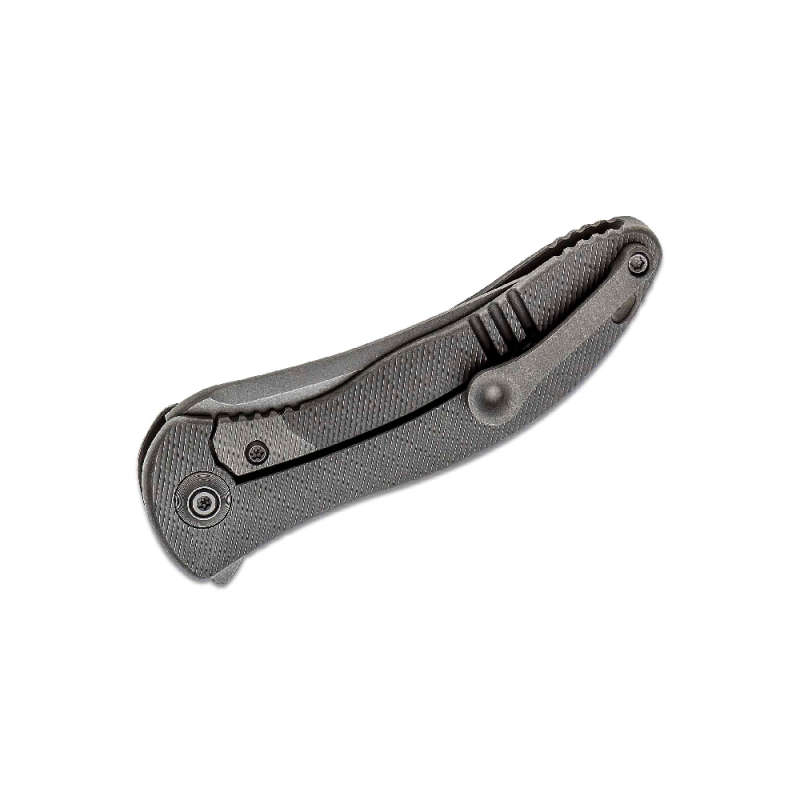 WE Knife Gray Ti Integral Handle Mini Synergy Folding Knife - 2011A
