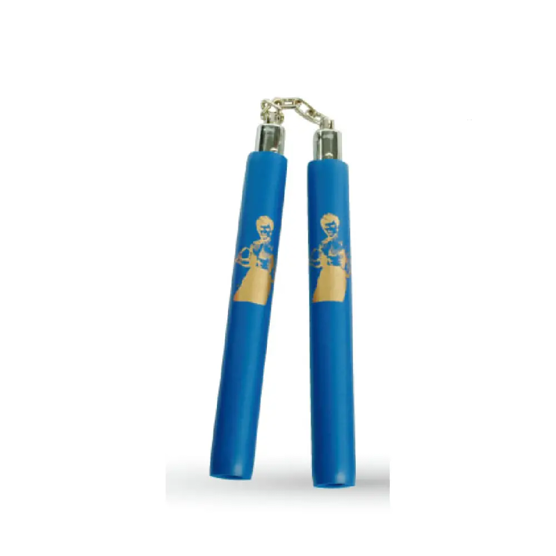 Nunchaku Blue Faom Bruce Lee Chain MA-E111UL