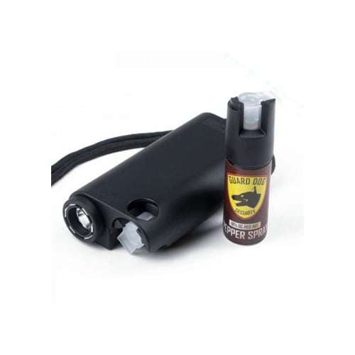 GUARD DOG GDOBK OLYMPIAN 3-IN-1 STUN GUN/PEPPER SPRAY/LED BLACK