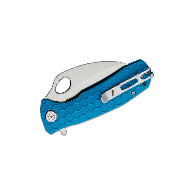 HONEY BADGER FLIPPER CLAW MEDIUM BLUE KNIFE- HB1128