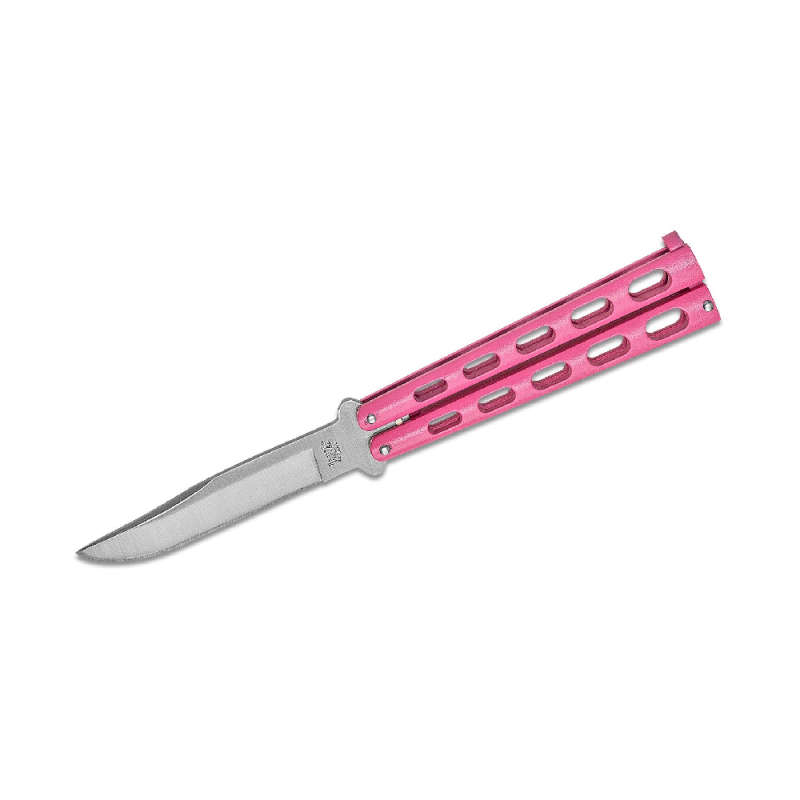 BEAR & SON BUTTERFLY PINK KNIFE -114PK