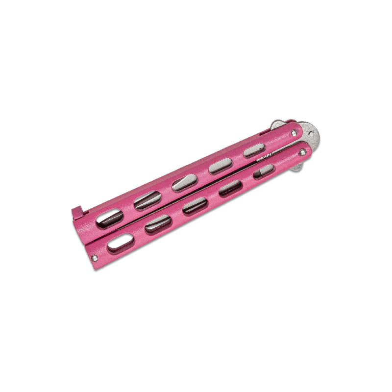 BEAR & SON BUTTERFLY PINK KNIFE -114PK