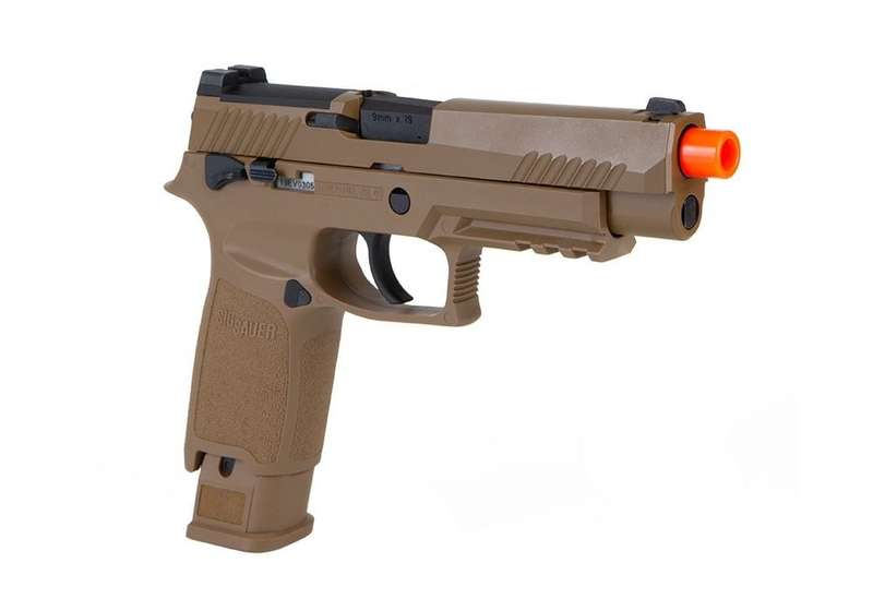 Sig Sauer Airsoft Proforce 6MM M17 Pistol Coyote Tan Green Gas