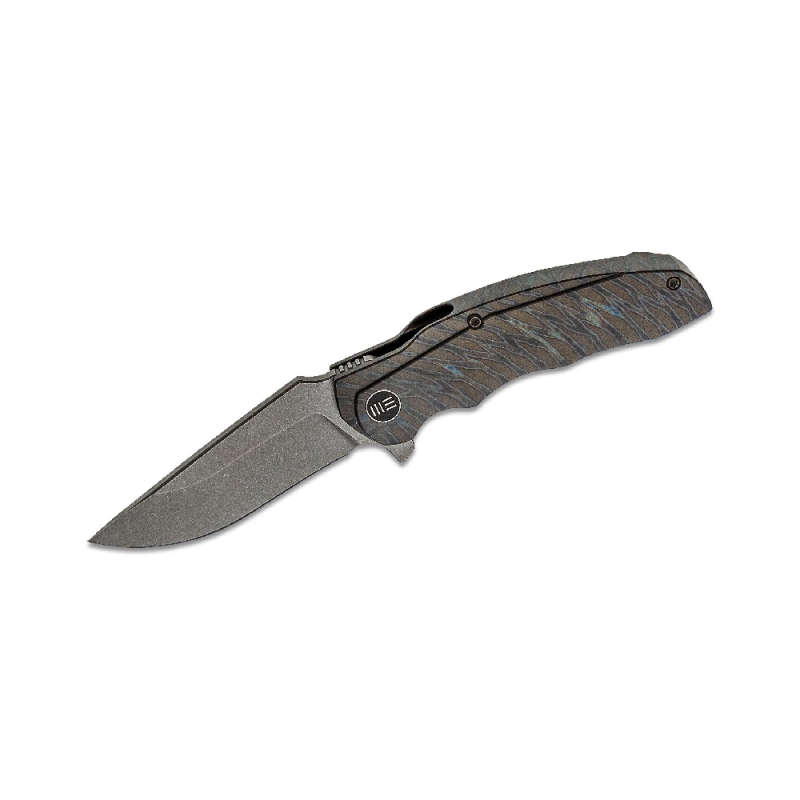 WE Knife Skreech Tiger Stripe Pattern- 2014C