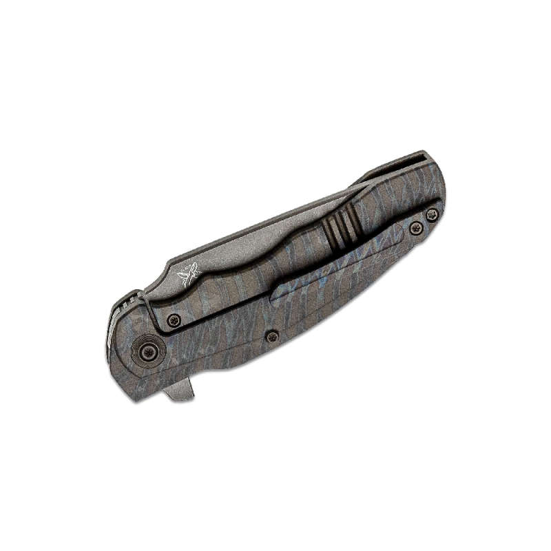 WE Knife Skreech Tiger Stripe Pattern- 2014C