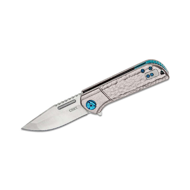Crkt Lanny Aluminium Handle W/assisted Opening Knife -6525