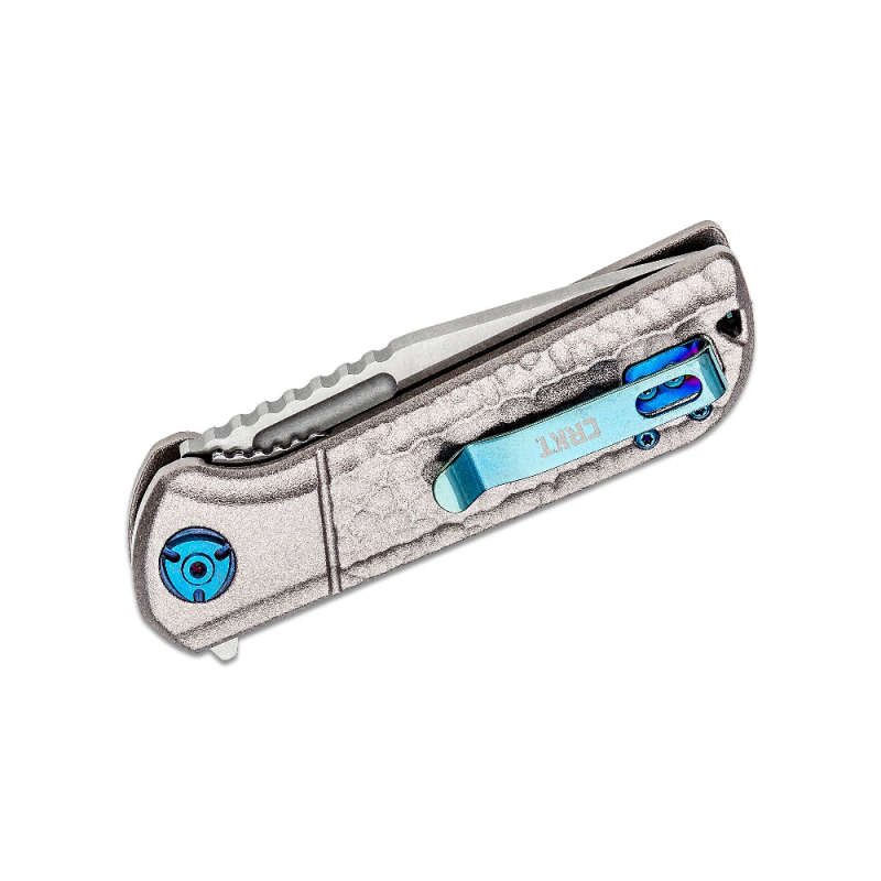 Crkt Lanny Aluminium Handle W/assisted Opening Knife -6525