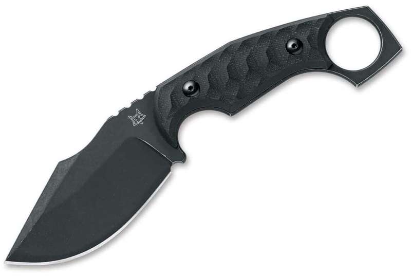 Fox FX-633 Monkey Thumper Fixed Blade Black