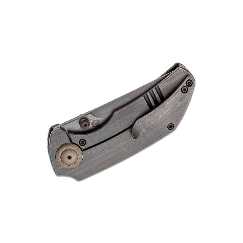 We Knife Thug Grey Titanium Handles-2103B