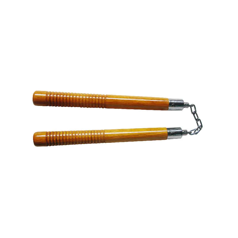 NUNCHAKU ROUND WOOD CHAIN - MA-C119