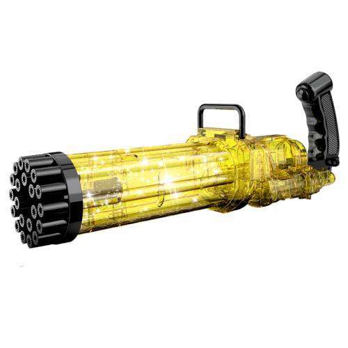 BG01 BUBBLE GATLING GUN WITH LIGHT 35CM - ASSORTED
