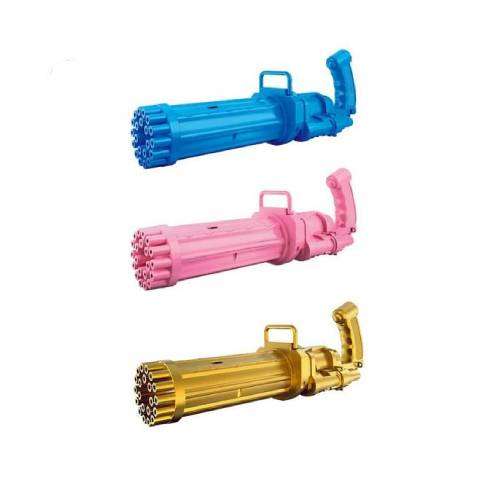 BG04 BUBBLE GATLING GUN GLITTER 35CM - ASSORTED