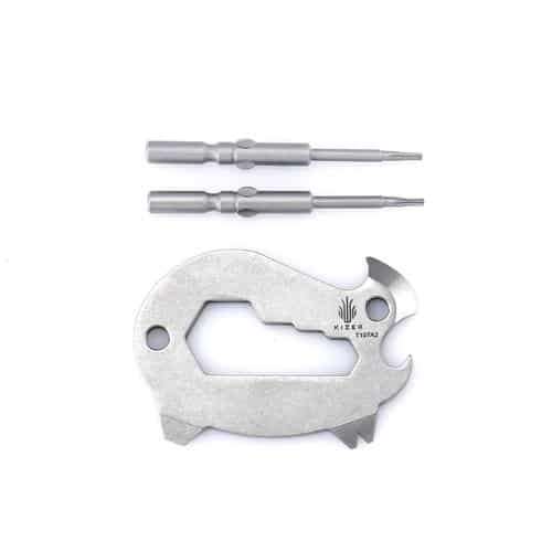 KIZER T107A2 Peccary Stainless Steel Standard Pocket Tool (7-in-1)