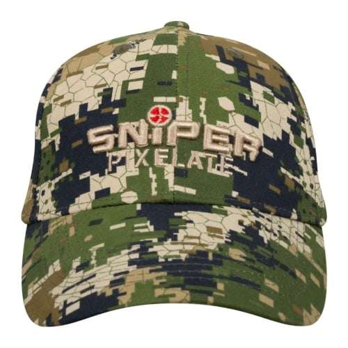 Sniper Pixelate Mens Peak Cap