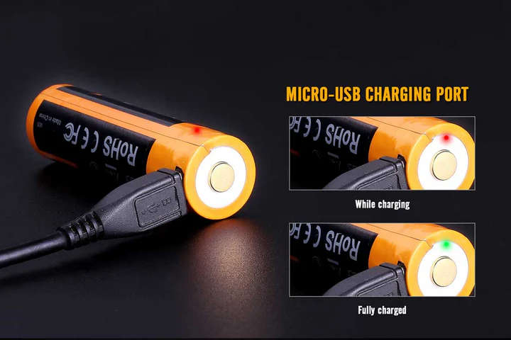 Fenix ARB-L18-2600U 2600 mah 18650 battery