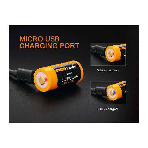 Fenix ARB-L16-700up 700mah 16340 battery