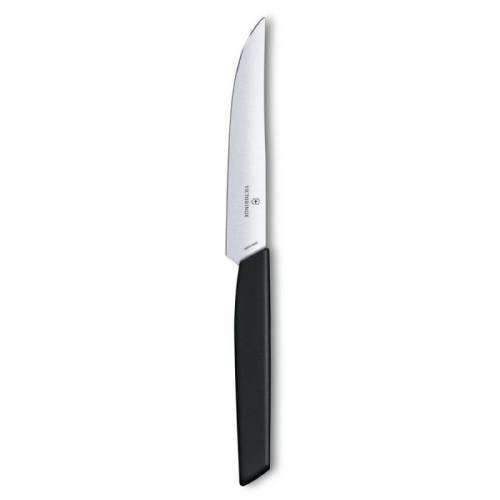 Victorinox V6.9003.12 Swiss Modern Steak Knife Plain 12 cm Black