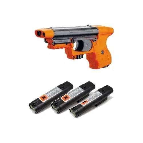 JPX JET PROTECTOR PEPPER PISTOL + SPARE CARTRIDGES