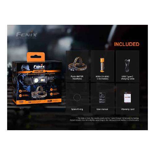 Fenix HM70R Rechargeable Headlamp