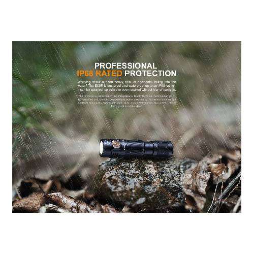 Fenix E05R Flashlight Black - 400 Lumens