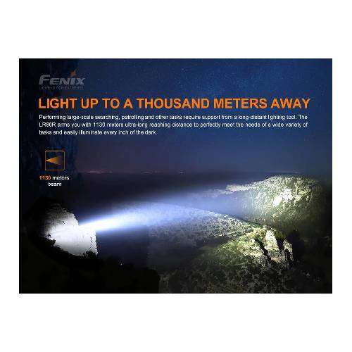 Fenix LR80R Flashlight - 18000 Lumens