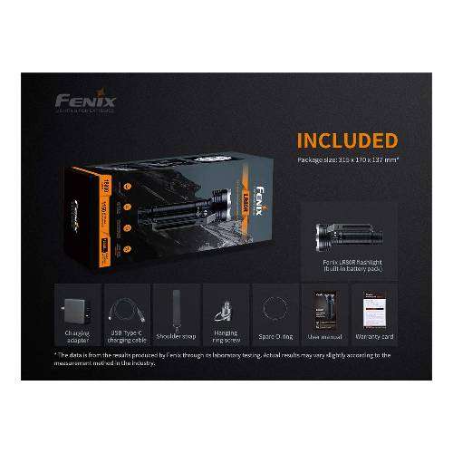 Fenix LR80R Flashlight - 18000 Lumens