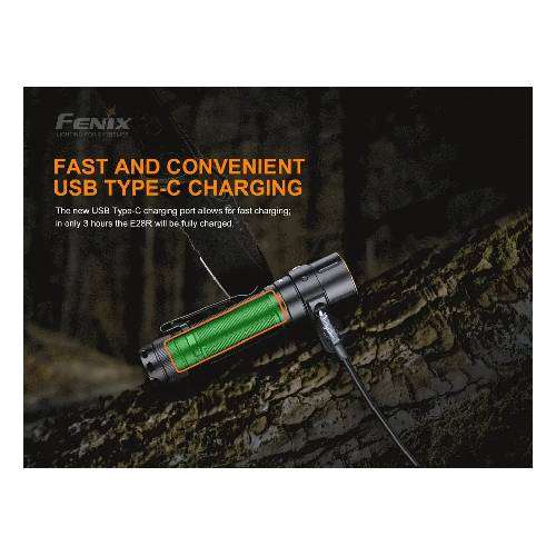 Fenix E28R Flashlight - 1500 Lumens