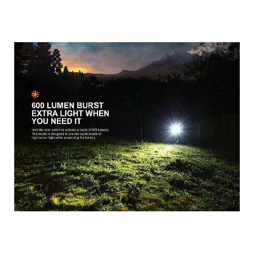 Fenix E09R Flashlight - 600 Lumens