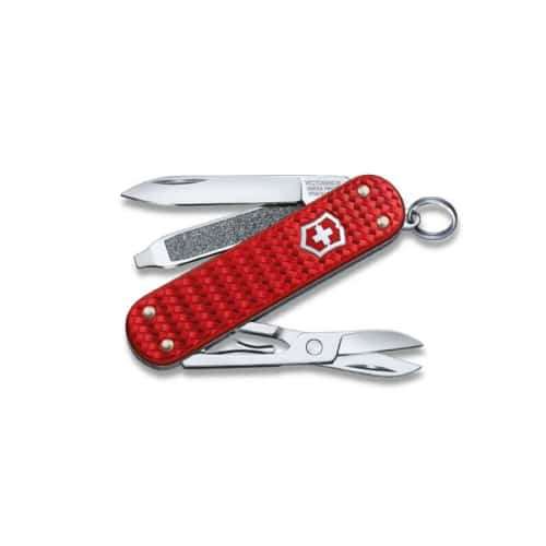 Victorinox V0.6221.401G Classic Precious Alox Collection Iconic Red