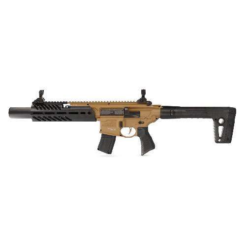 SIG SAUER MCX CANEBRAKE PELLET RIFLE 4.5MM - BLACK/FDE