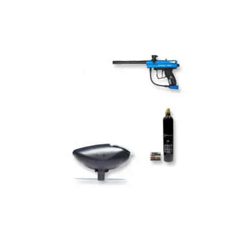 Spyder Victor Paintball Marker Combo- Blue