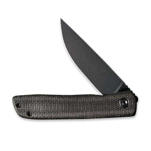 Civivi Bo Flipper Dark Green Micarta Handle - C20009b-6